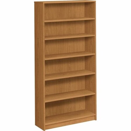 Hon HON 1876C, 1870 Series Bookcase, Six Shelf, 36w X 11 1/2d X 72 5/8h, Harvest HON1876C